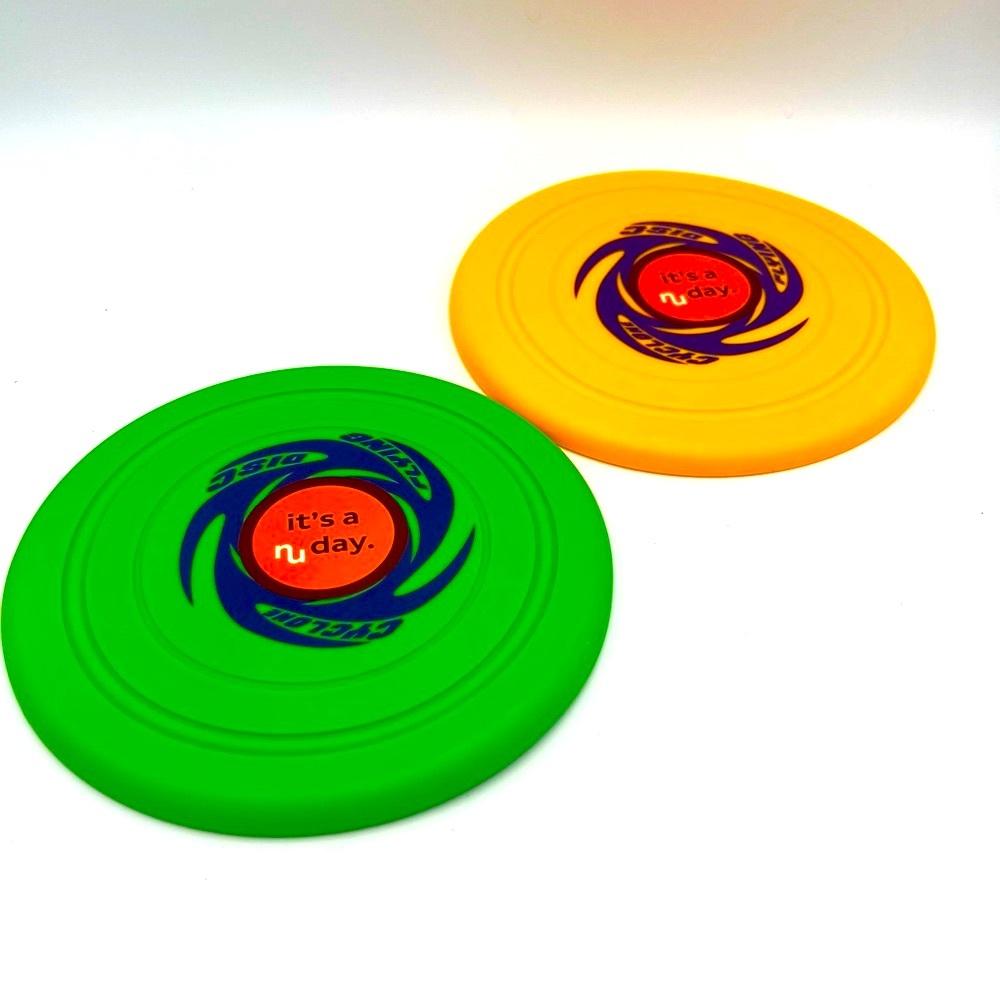 Cyclone Flying Disc Set Of 2 - B7 - Picture 2 of 5
